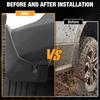 4pcs For Toyota RAV4 XA50 Adventure TRD Off-Road EDGE TRAIL  - 2025 Front Rear Mud Flaps Splash Guards 2024