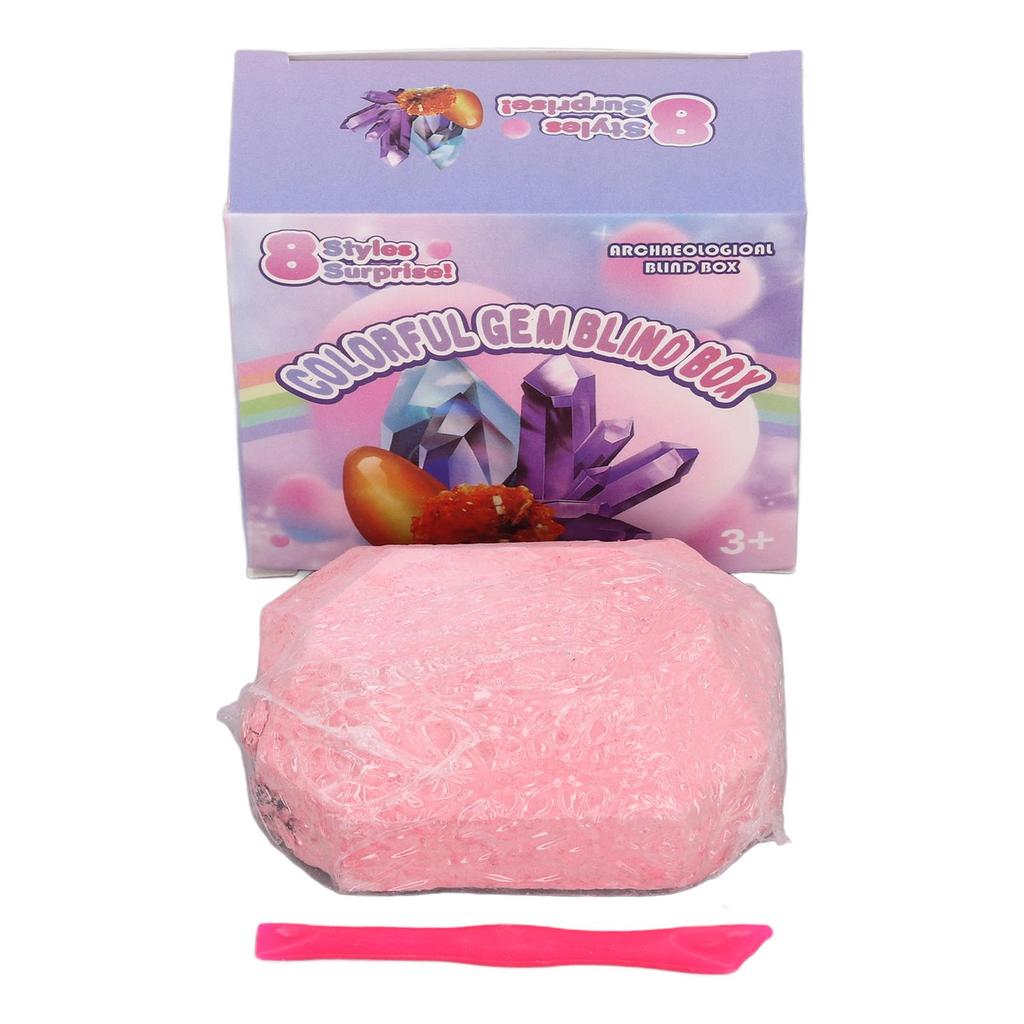 18pcs Stone Dig Kit with Chisels Rock Collection Science Toys Educational Rock Excavation Kit Type