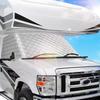 Magnetic RV Front Windshield Cover Car Sunshade Cover Winter Ice Frost Guard Sun Shade Protector Waterproof Car Cover