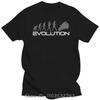 Evolution De T-Shirt Motard - Moto - Pour Pere Lui Good Quality Brand Men's Clothing Fitness T Shirt Style Black Cotton Tshirt