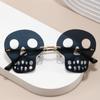 Funny Skull Pumpkin Pentagram Sun Eyeglasses Latest Year Christmas Dance Decorative Glasses Womens Trend Halloween Party Sun Glasses Glasses
