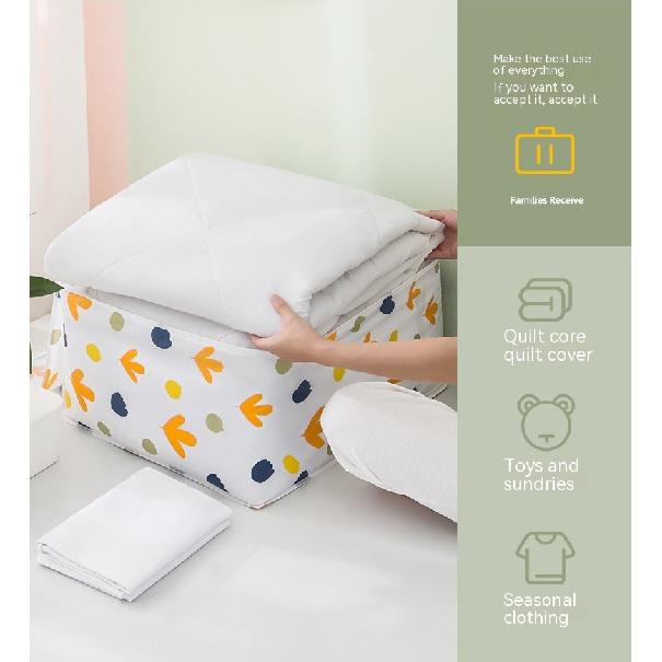 Home Clothes Organizer Dust-proof Seasonal Quilt Buggy Bag