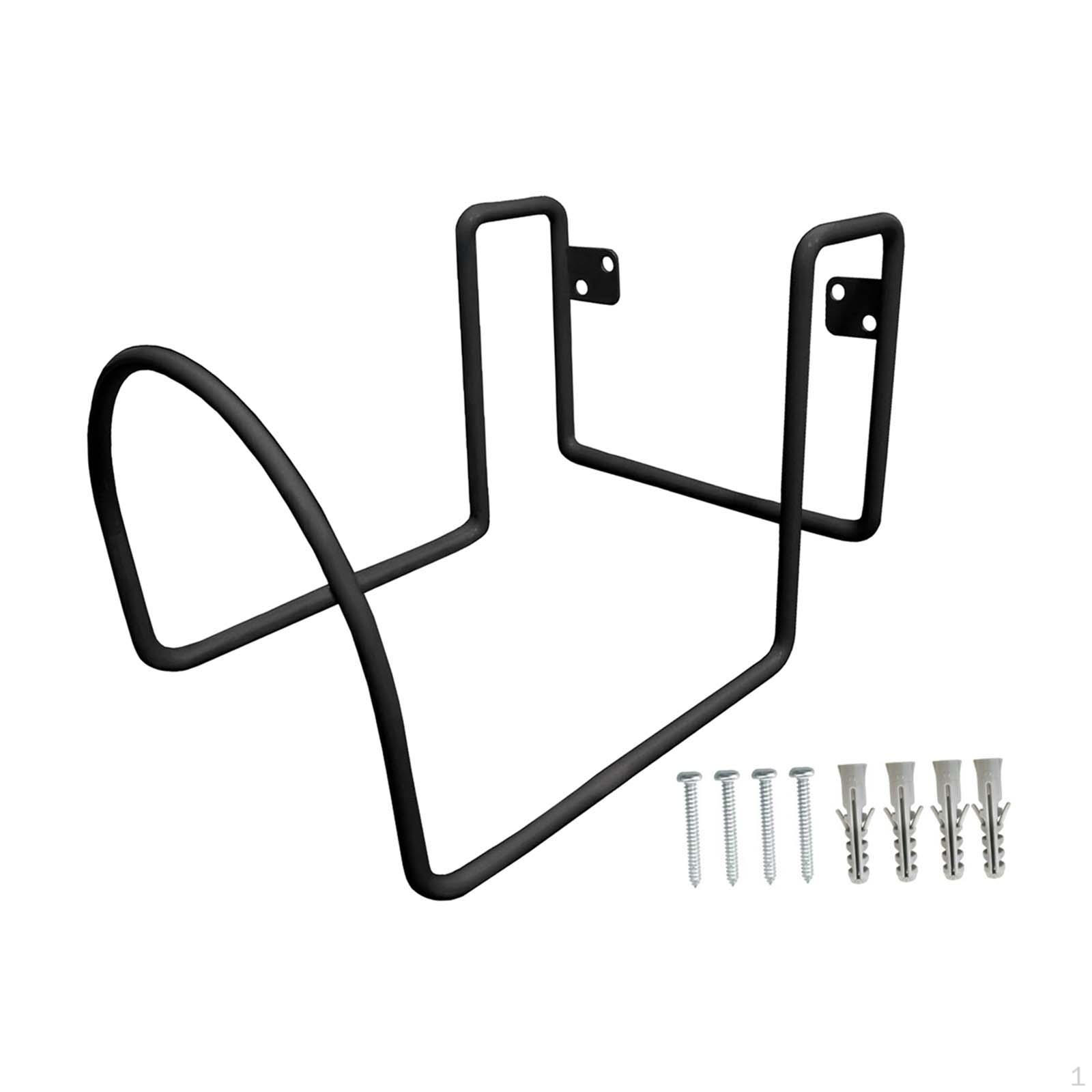 

Держатель для садового шланга, гаражный крюк-подставка, гаражные гаджеты, органайзер для садовых инструментов, органайзер для шнуров чёрный