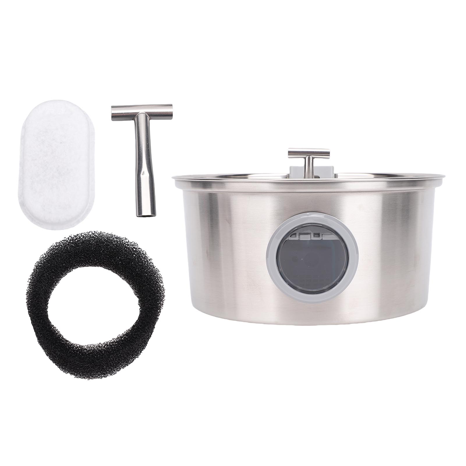 3.2L Cat Automatic Drinking Fountain Automatic Circulating Pet Stainless Steel Drinking Fountain Cat Dog Water Supplies