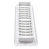 Exhaust Grill Floor Register Vent Ventilation Cover Plastic Air Vents 3"x10" 4"x10" 4"x12" Home Air Conditioning Units