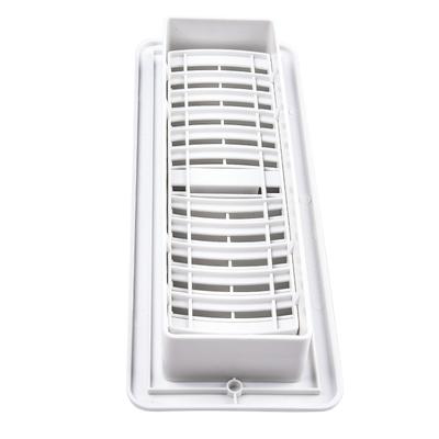 Exhaust Grill Floor Register Vent Ventilation Cover Plastic Air Vents 3"x10" 4"x10" 4"x12" Home Air Conditioning Units