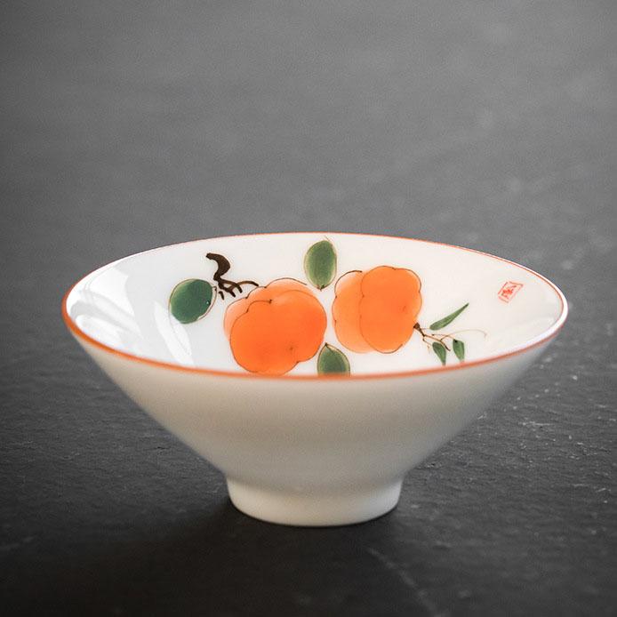 60ml White Porcelain Master Cup Hand Painted Ceramic Tea Cup Bowl Teaware Tea Set Cup Kungfu Teacups Set Small Cone Bowl Chazhan