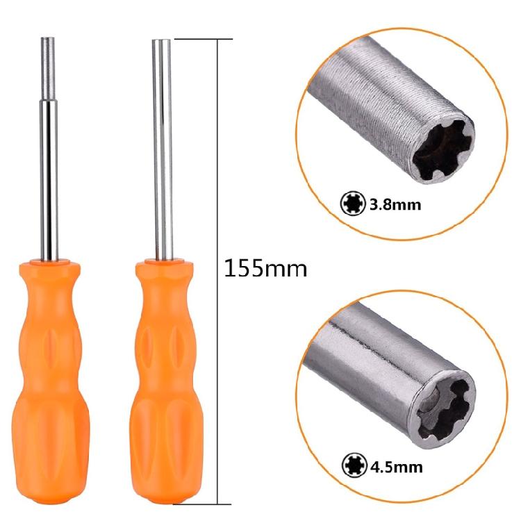 3.8mm 4.5mm Security Screwdriver Tool Bit N-GC N-ES N-64 S-NES Gamebit