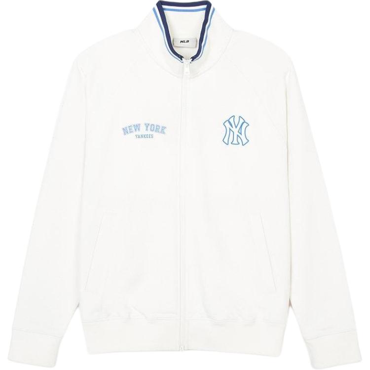 MLB SS24 New York Yankees Jackets & Coats Unisex Cream 3ATRV0241-50CRS M