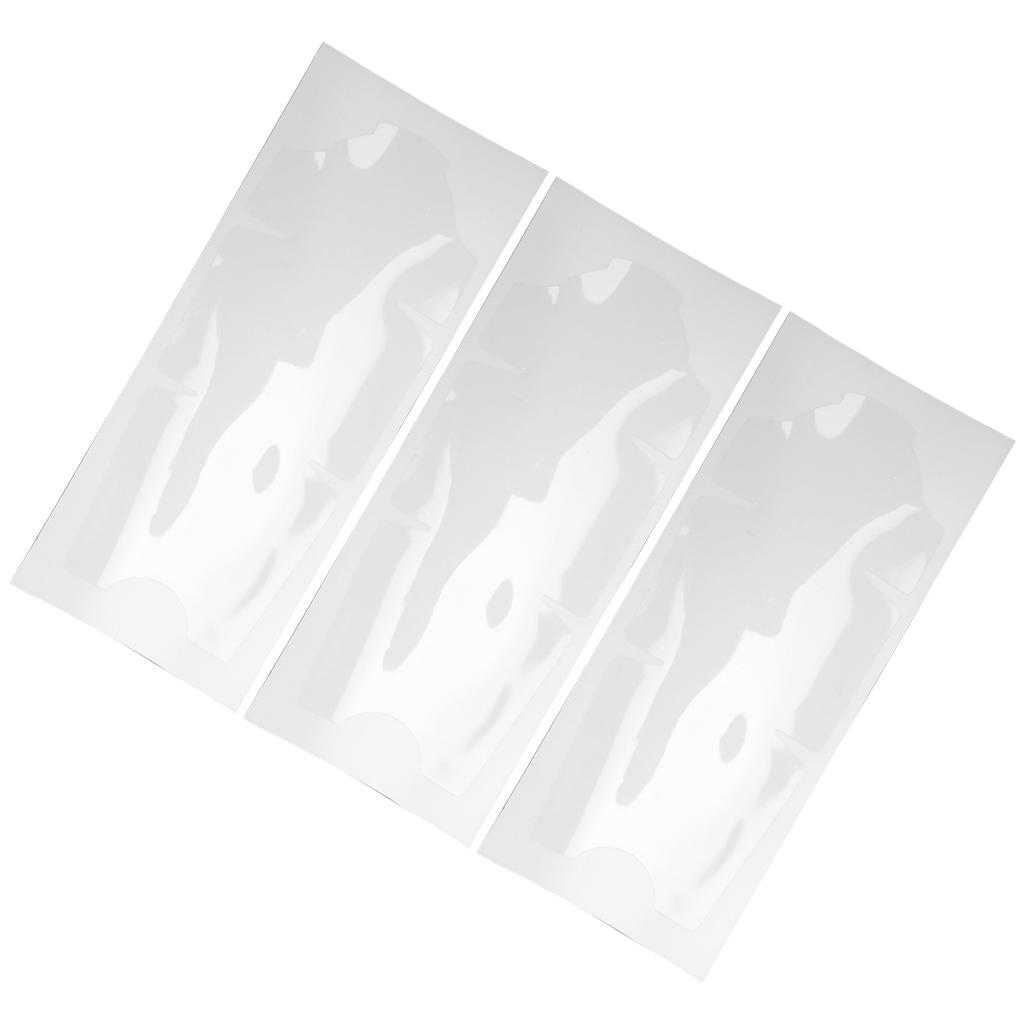 2 st Påse Cykelvevarmsskyddsfilm Genomskinlig Mountainbike Vevarmsskyddsklistermärken Skydd