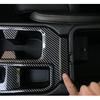 Kadore for 2020-2025 Nissan Sentra Carbon Fiber Pattern Interior Gear Shift Panel Frame Cover Trim (Left Hand Drive) 1pc