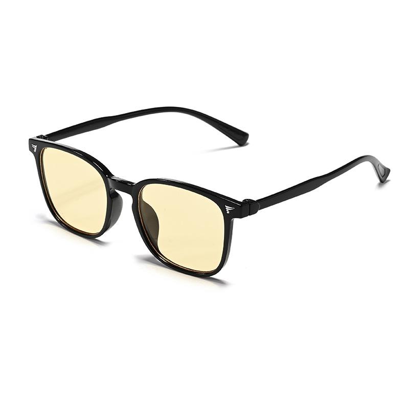 European and American large-frame square sunglasses for women's high-end sense of fashion and versatile sunscreen and UV protection sunglasses for men