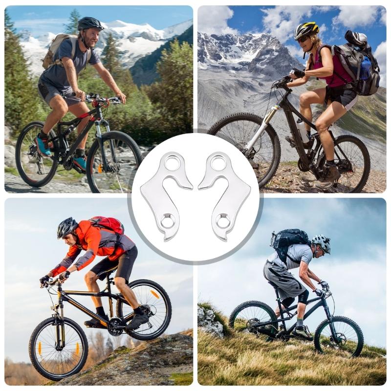 1pair Universals Bike Rear Derailleur Tail Hook Bicycles Rear Derailleur Hanger Cycling Frame Gear Tail Hook Enduring