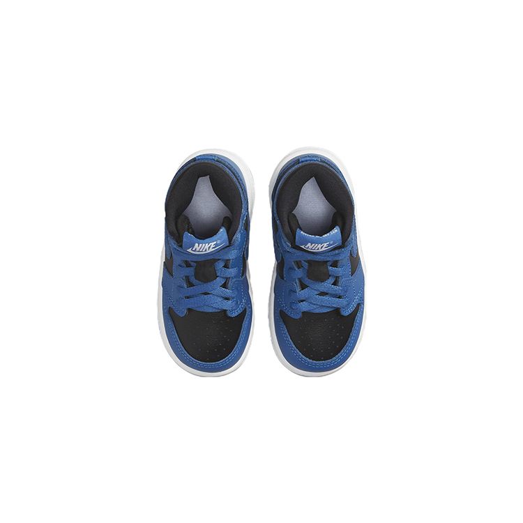Air Jordan 1 Retro High OG TD Dark Marina Blue Baby Sneakers Black White AQ2665-404