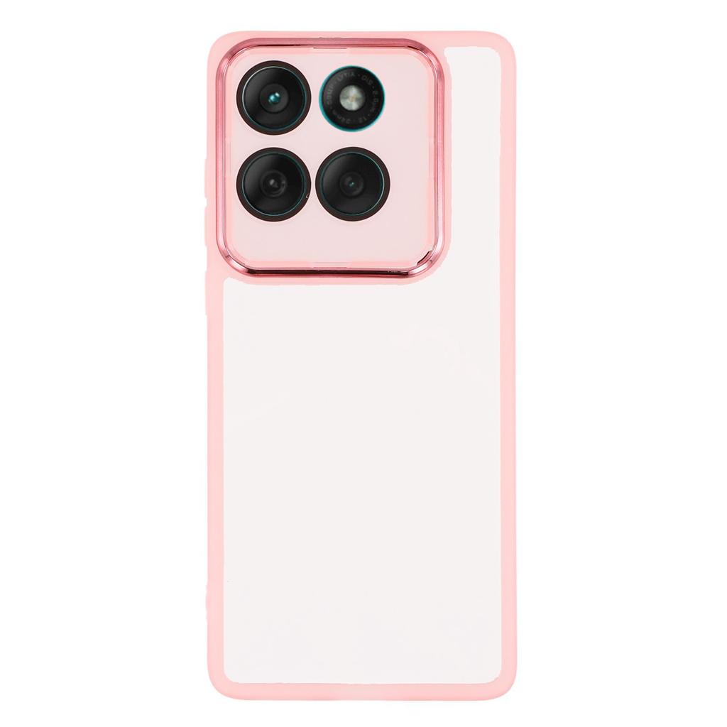 For Motorola Edge 60 Fusion 5G/Edge 60 5G Case Electroplated Camera Frame TPU Phone Cover