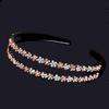 Korean Non-Slip Double Row Plum Blossom Headband for Women and Kids – Versatile Hairpin Accessory