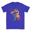 I Steal Hearts Trex Dino TShirt Unisex Streetwear Pure Cotton TShirts Summer Breathable Hip Hop Tee Shirt Hot Sale Plus Size Tops