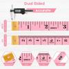 150cm/60" Body Measuring Ruler Sewing Tailor Tape Measure Centimeter Meter Sewing Measuring Tape Soft