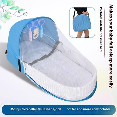 Tragbares faltbares Anti-Druck-Babybett im Bett Neugeborenes Baby-Isolations-Bionisches Reisebett