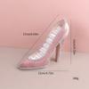 [Pink Display Stand] A Pink Display Stand for High Heels And Rings, Suitable for Showcasing Jewelry at a Counter, Jewelry Towers