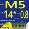 Heavy-Duty Galvanized Metal Flat Washers: Thickened Iron Rings M4 M5 M6 M8 M10