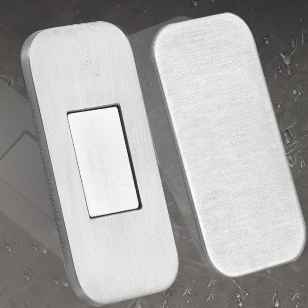 6Pcs/set Invisible Design Cabinet Catch Strong Magnetic Invisible Door Suction  Drawer Stops