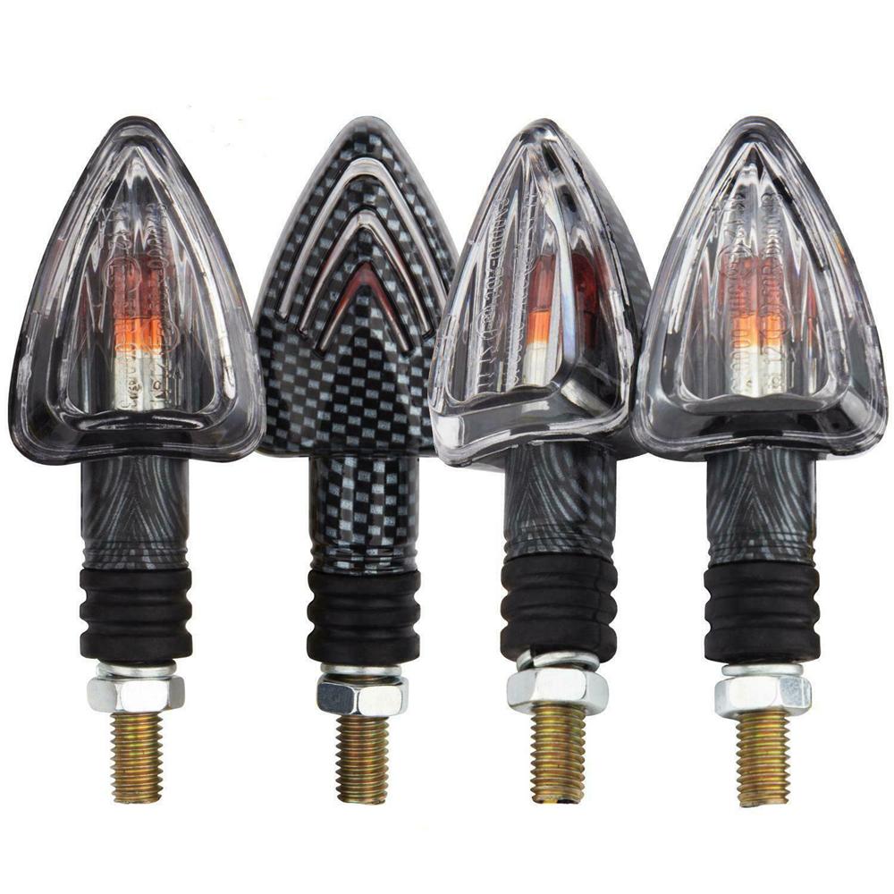 

Мотоцикл Мотоцикл Янтарный Свет Сигнальные Указатели Поворотная Лампа Освещение Лампа Лампочка Светодиод 4Pcs