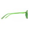 Full Rim Square Transparent Green Smartbuy Collection Ghin G30050 C25 Fashion Unisex Eyeglasses