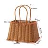 Woven Picnic and Storage Basket