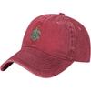 Jalisco Crest Embroidered Washed Baseball Cap Distressed Cotton Casual Golf Hat Unisex