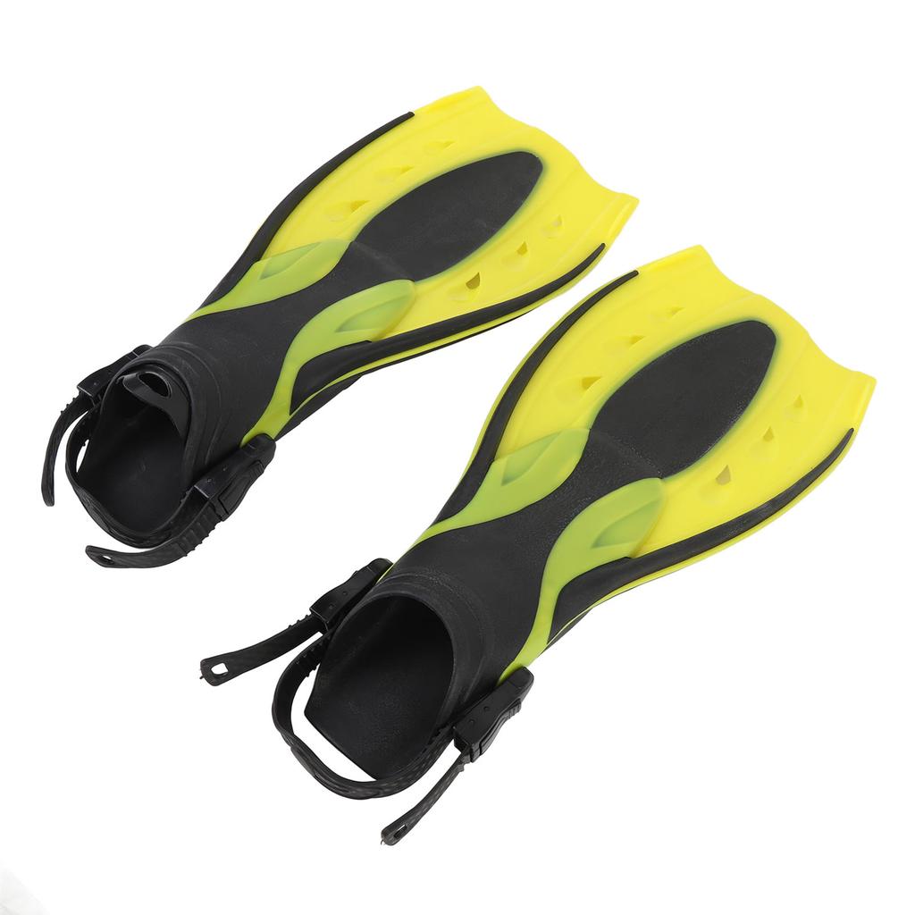 Swimming Fins Comfortable Swim Fins Professional Swimming Flippers Rubber Swim Training Fins for Teenagers Adults Women Men M 42 43 Size