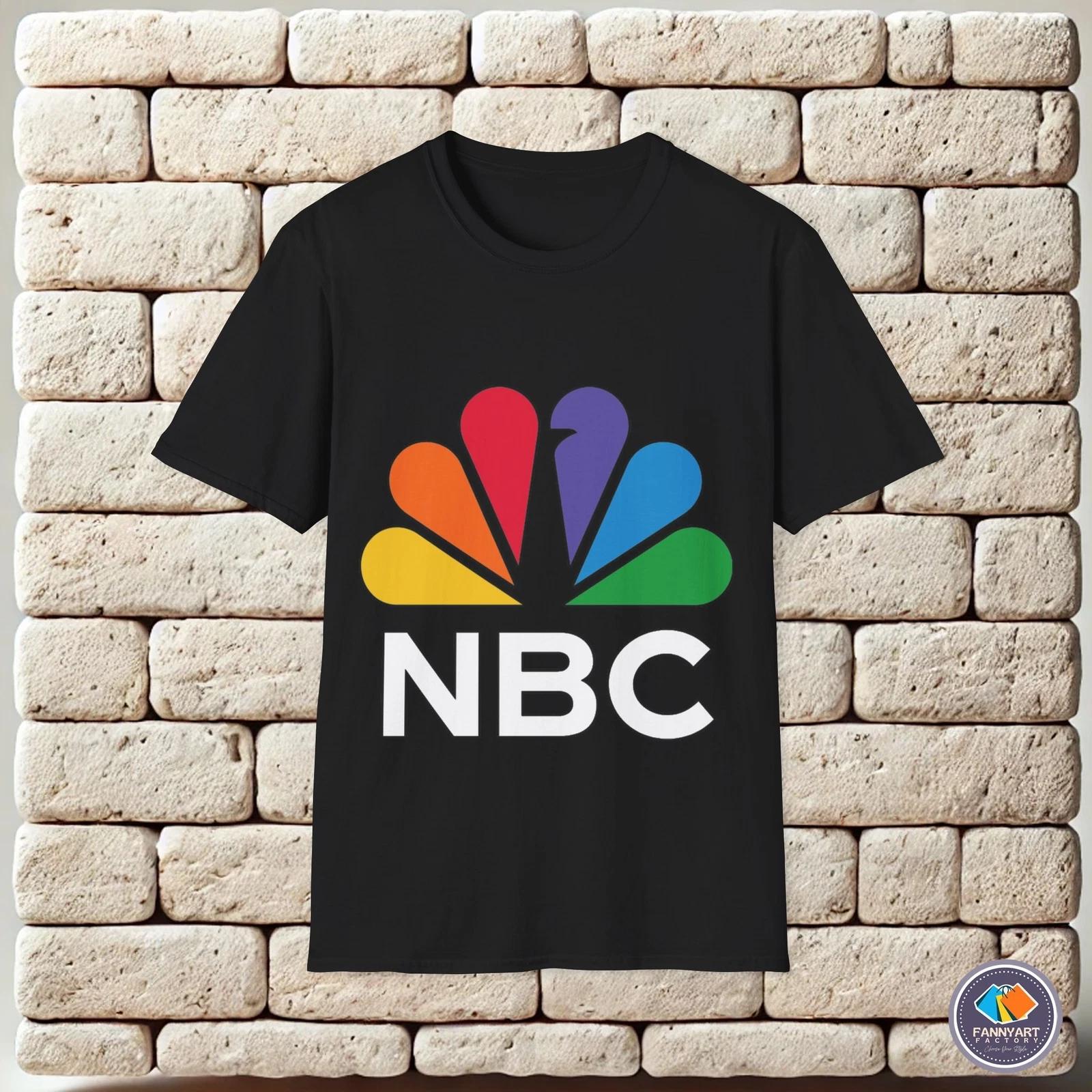 NBC Peacock Logo Unisex T-Shirt 3XL