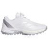Adidas Adizero Zg Spikeless Fashion Comfortable Low Top Golf Shoes Women Golf Shoes White Silver JS1764
