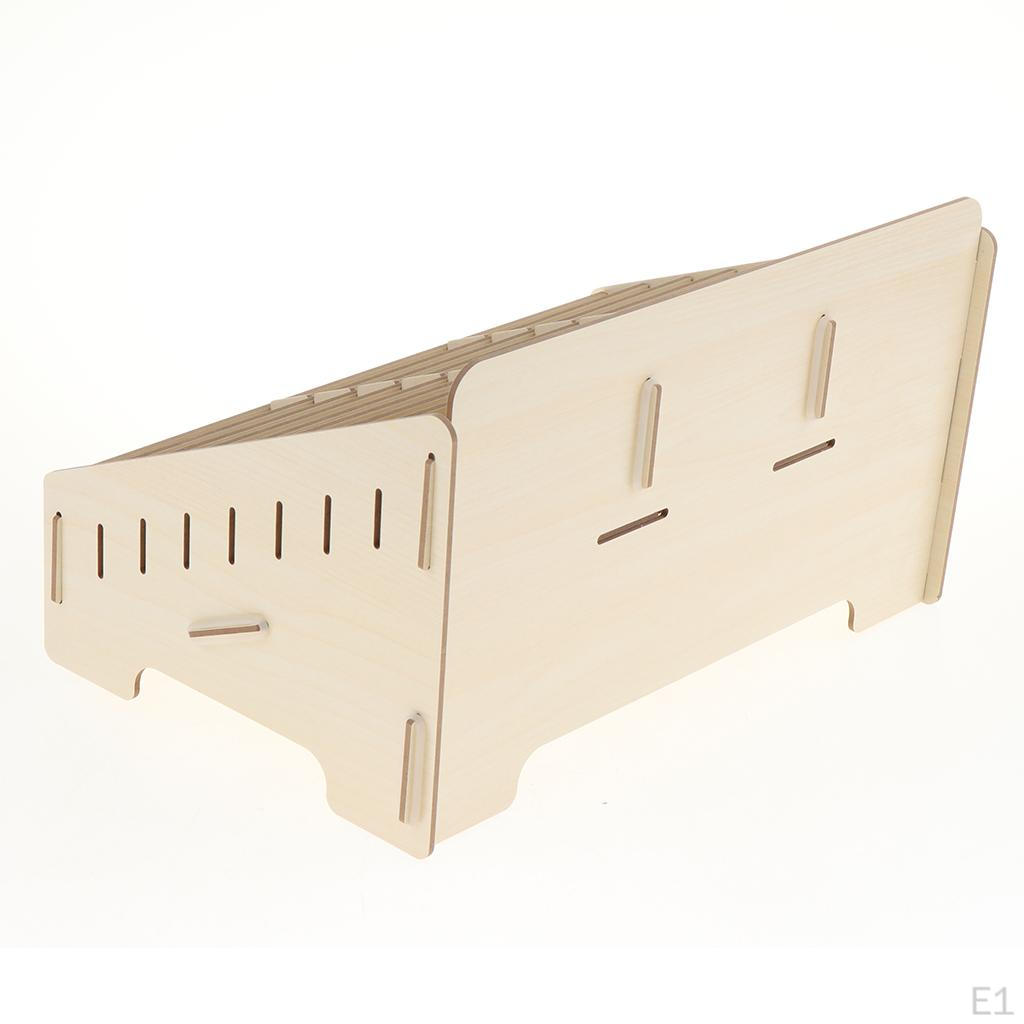 Phone Management Storage Box Made of Wood Creative Desktop 24