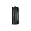 Coach Tabby 33 Trapuntata Strisce di Tigre Chiusura a Pressione Borsa a Tracolla in Pelle Napa Grande Borse da Donna Nero CP151-V5BLK