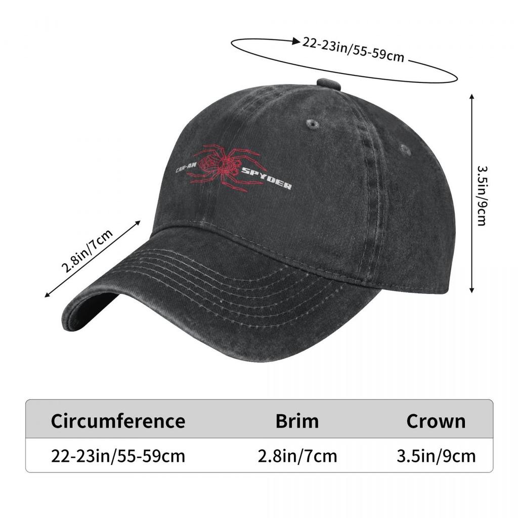 Classic Can Am Spyder Baseball Cap Unisex Style Distressed Washed Sun Cap Roadsters Outdoor Workouts Caps Hat