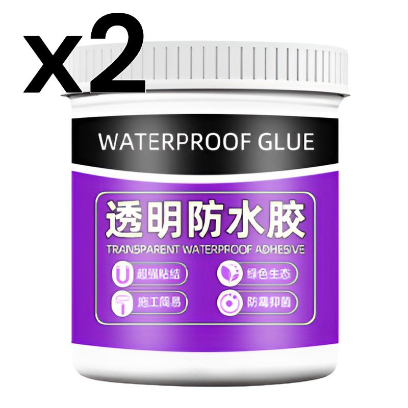 Transparent Waterproof Sealant For Bathroom Kitchen Roof Leak Repair No Demolition Required Crystal Clear Leak Repair Bathroom