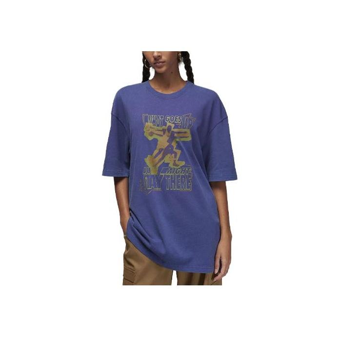 

New JORDAN T Shirts Women s Sky Purple FD7208-502 S