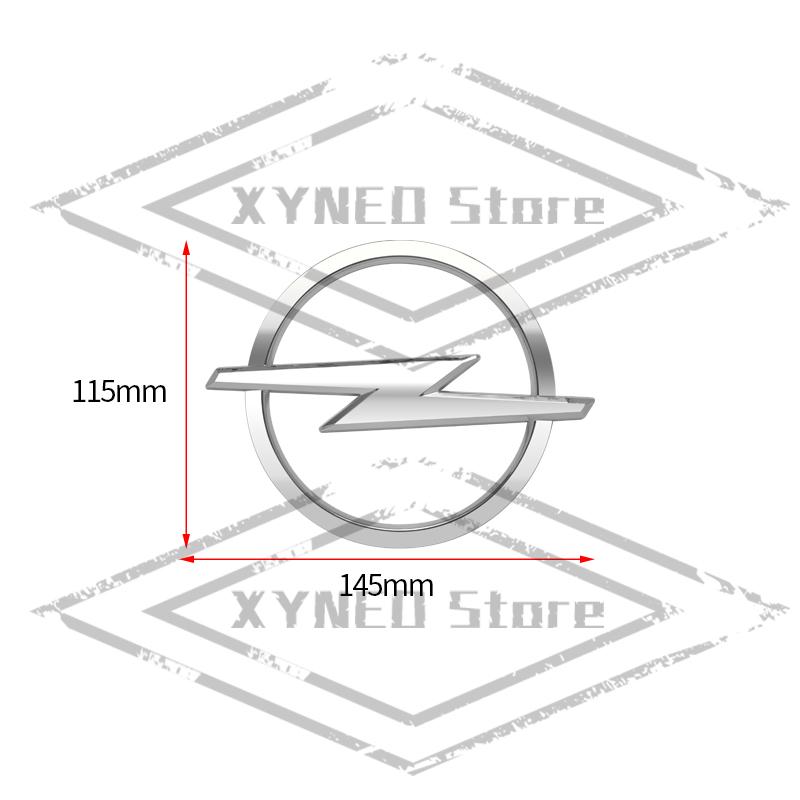 3D For OPEL Corsa Astra OPC Zafira Mokka Antara Ampera Insignia GTC Adam Logo Emblem Metal Badge Decal Car Sticker Accessories