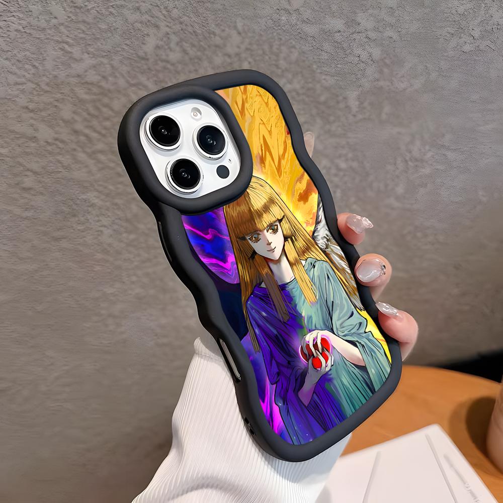 

Yugioh Change of Heart Phone Case for iPhone 17 16 15 14 13 12 11 Air Pro Max Plus Black Soft TPU Wavy Edge Cover iPhone17