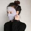 Thin Anti-UV Ice Silk Sun Protection Sunscreen Veil Womne Sun Hats Driving Face Mask Summer Sunscreen Mask Face Gini Mask
