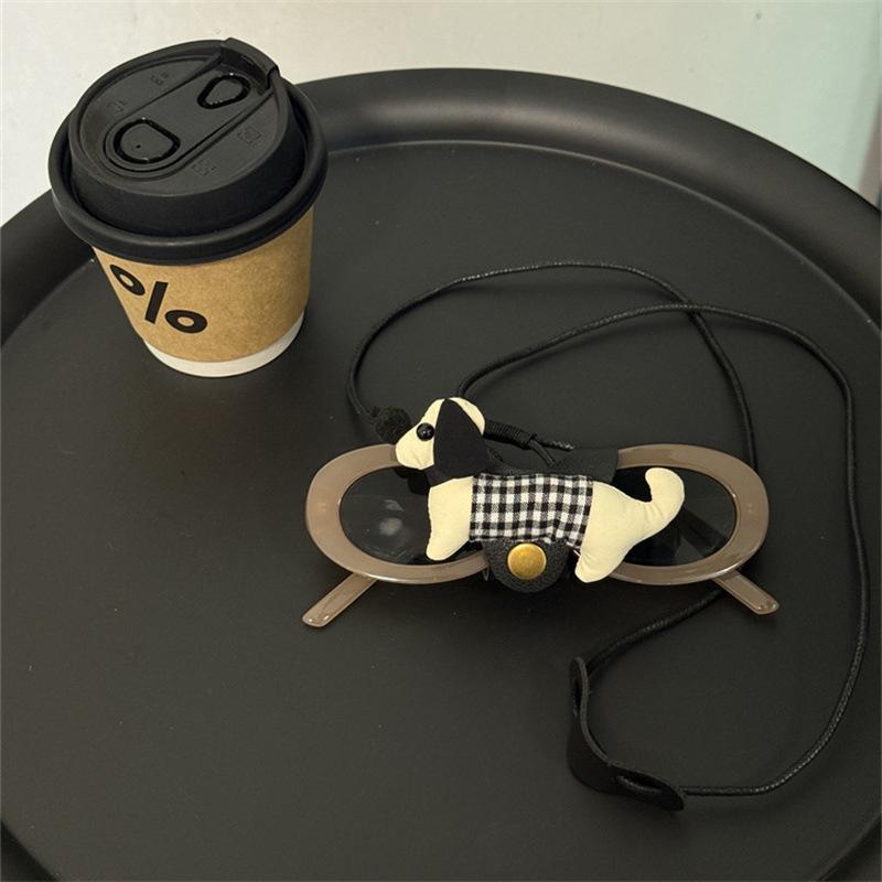 

Солнцезащитные очки Подвесной шнурок Мультяшная собака Предотвращение падения Подвеска на шею Цепочка для очков Предотвращение отсоединения Цепочки