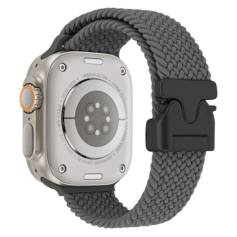 

Parachute Braided Strap For Apple Watch Ultra 3/2 Band 49mm 46mm 45mm 42mm 44mm 41mm Nylon Bracelet iWatch 11 10 9 8 7 6 SE Belt 44mm-45mm-46mm-49mm