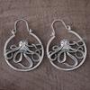 Vintage Punk Alloy Hollow-out Octopus Hoop Earrings Jewelry Accessories Hip Hop Punk Geometric Earrings Everyday Jewelry Gift