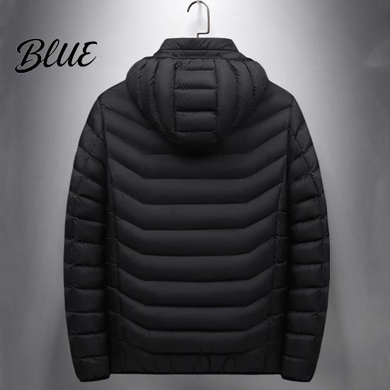 Adult Heated Clothing Blocks Hooded USB Power Heating Coat Winter Electric Supply 9 Padded Even