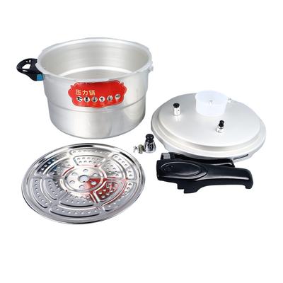 6.3 Liter 6.3L Aluminum Alloy Pressure Cooker Explosion Proof Fast Cooking Pressure Cooker for Gas