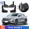 4 Stück Langlebige ABS-Schmutzfänger für Chery Omoda 5 2024 Auto-Schmutzfänger Kotflügelschutz Einfach hoch Autozubehör