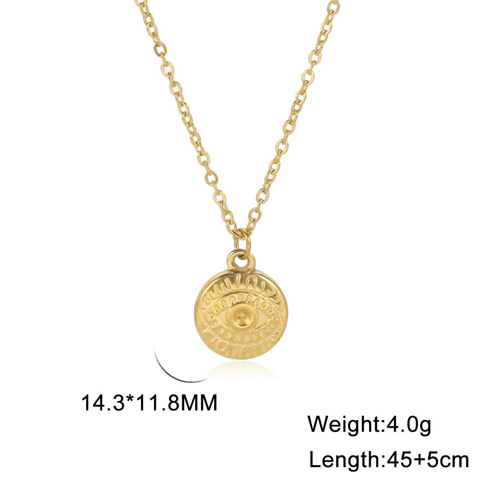 In Boho Sun Star Pendant Necklace for Women Stainless Steel Gold Choker Neck Chain Jewelry Birthday Gift