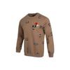 CNY Sweatshirts Men's Brown Crew Neck Thickened Regular HN8983