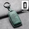 Leather Car Key Case Protector Cover For Mitsubishi Xpander Outlander L200 Asx Pajero Eclipse Cross Montero Soft Lancer Mirage